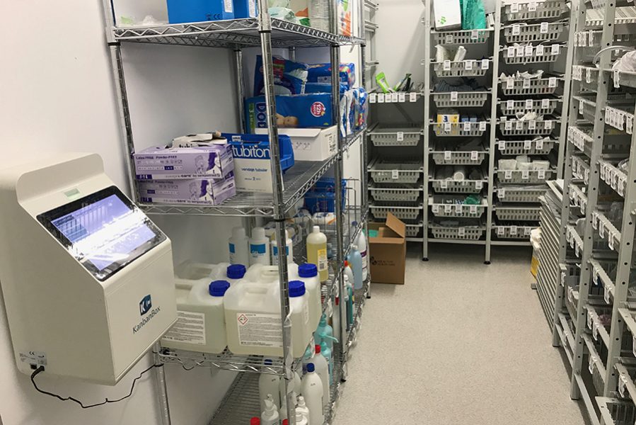 Logística hospital can misses