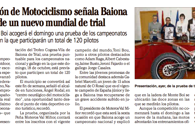 Cogesa Trofeo Trial